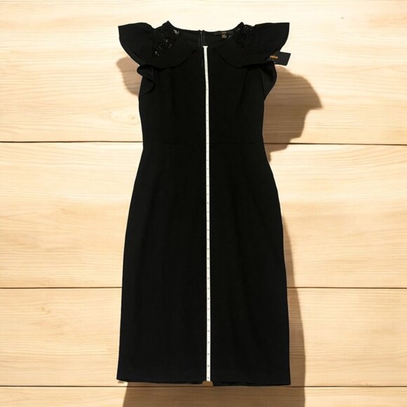 The Perfect Little Black Dress with Lace Accents | Size Medium | NWT - Picture 5 of 5